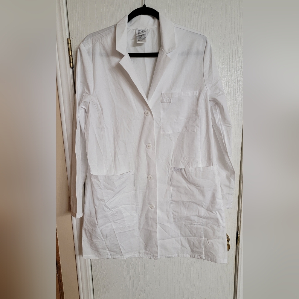 Project Lab by Cherokee Women's 33" Consultation Lab Coat CK452 Medium New